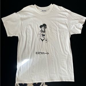 Secretheart printed on Gildan Shirt Size Large